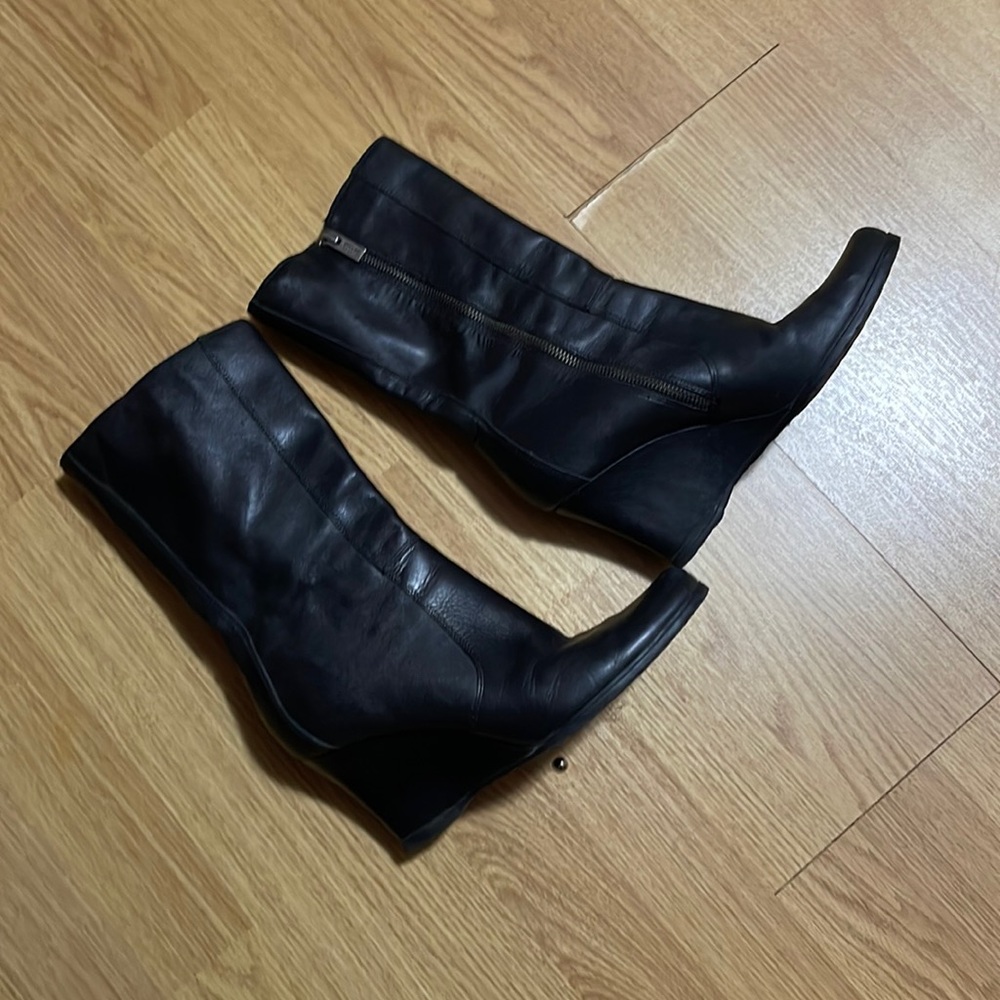 Kenneth Cole Reaction Black Heeled Boots